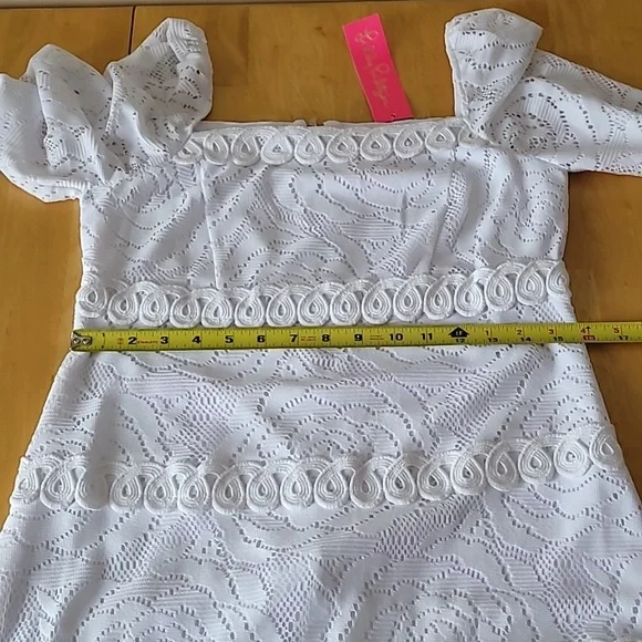 Lilly Pulitzer Zoella Dress in Resort White - Picture 10 of 14